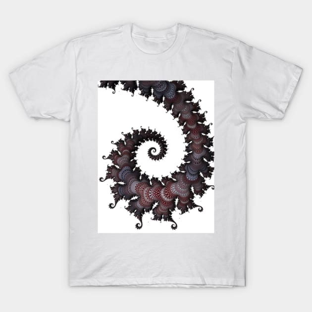 Patchwork Spiral T-Shirt by Mistywisp